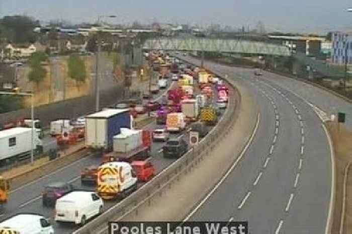 Live A13 traffic updates as two lanes shut following collision at Barking
