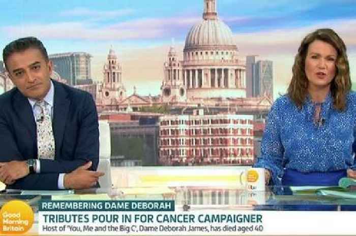 Good Morning Britain host Susanna Reid shares emotional tribute to Dame Deborah James with ITV's Lorraine following in floods of tears