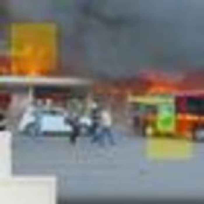 What CCTV and satellite images tell us about deadly missile strikes on shopping centre