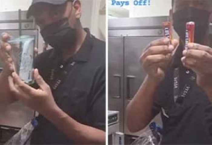 Burger King Employee Gifted 'Candy and Pens' After Working 27 Years Without Missing a Single Day