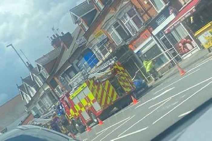Live updates with emergency services at scene of incident with cordon on Narborough Road in Leicester