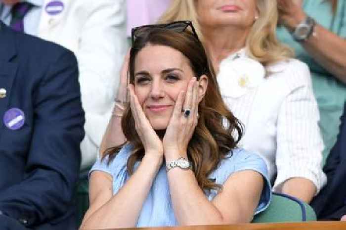 Kate Middleton is such good friends with Wimbledon star she kissed him three times in front of Prince William