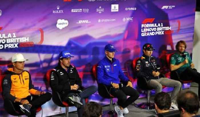 Drivers Press Conference 2022 British F1 Grand Prix