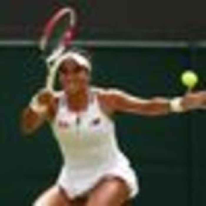 GB's Heather Watson in action; Novak Djokovic playing later on centre court | Wimbledon live