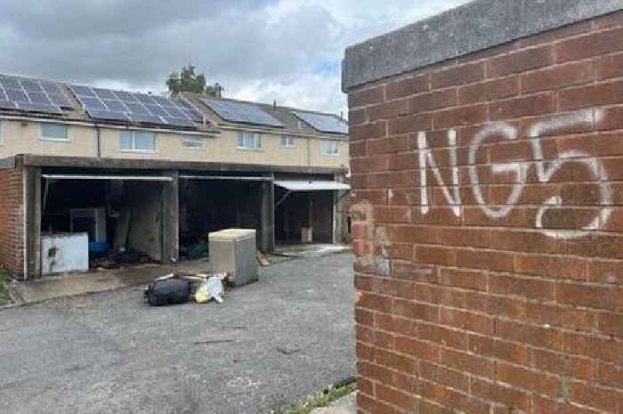 Top Valley community 'in tears' after garage fire on estate becoming 'hell' to neighbours