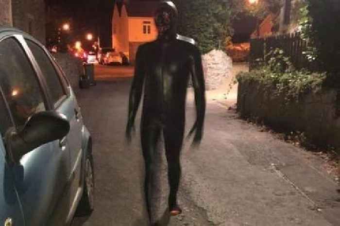 All we know about the 'grunting latex gimp' that spooked residents in Claverham and Yatton