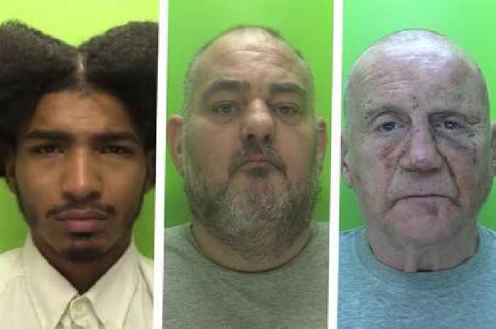 The faces of criminals who were in court in Nottingham in June