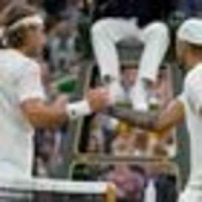 Wimbledon: Nick Kyrgios' emoji response after getting Wimbledon fine