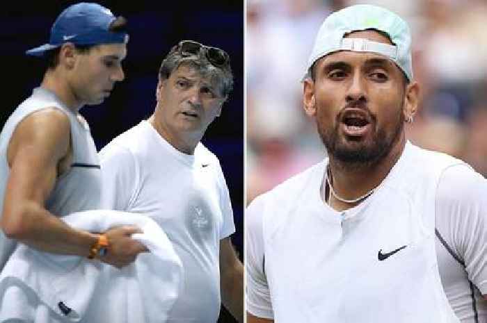 Rafael Nadal's uncle supports 'rude, annoying' Nick Kyrgios in Stefanos Tsitsipas spat