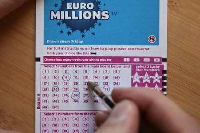 Record £191m lottery  EuroMillions jackpot up for grabs in Friday’s  draw