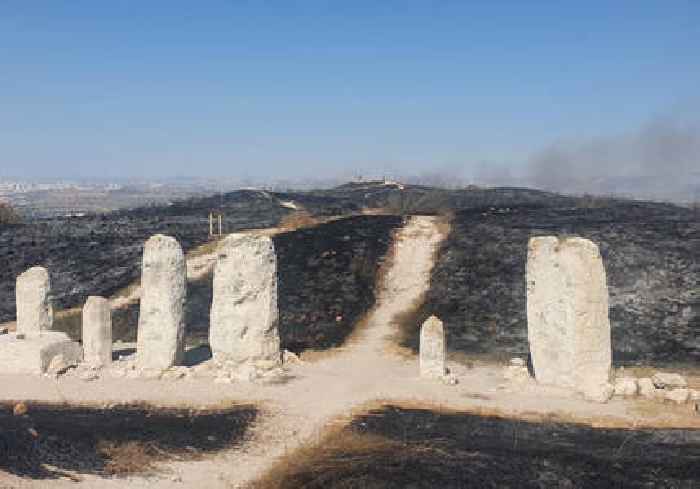 Farmer accidentally burns swathe of Israel's ancient Tel Gezer Park