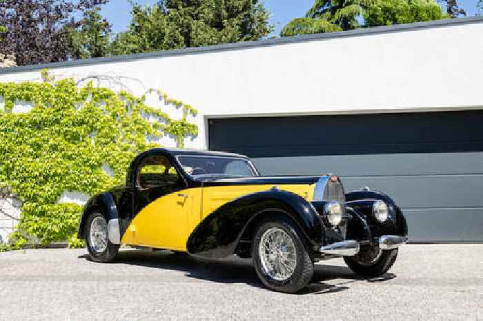 Matching-Numbers 1938 Bugatti Type 57C Atalante to Go Under the Hammer