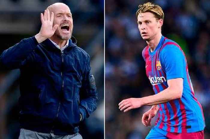 Erik ten Hag furious after Frenkie de Jong's Man Utd transfer aborted by Barcelona