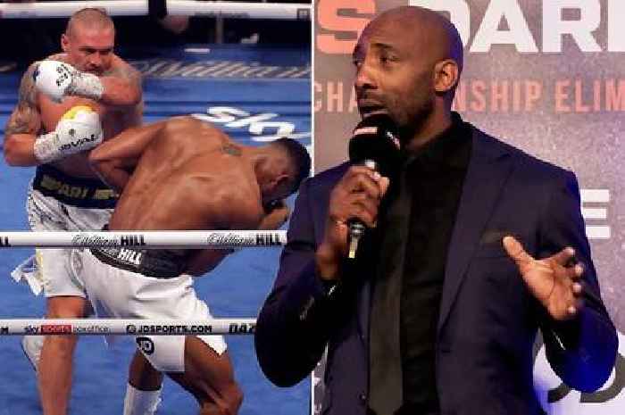 Sky Sports pundit Johnny Nelson blasted for his 'average' Oleksandr Usyk comments