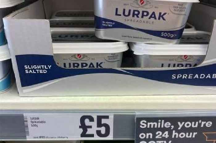 We compared the butter price at Asda, Tesco, Sainsbury's, Morrisons, Aldi and more as Lurpak hit £9