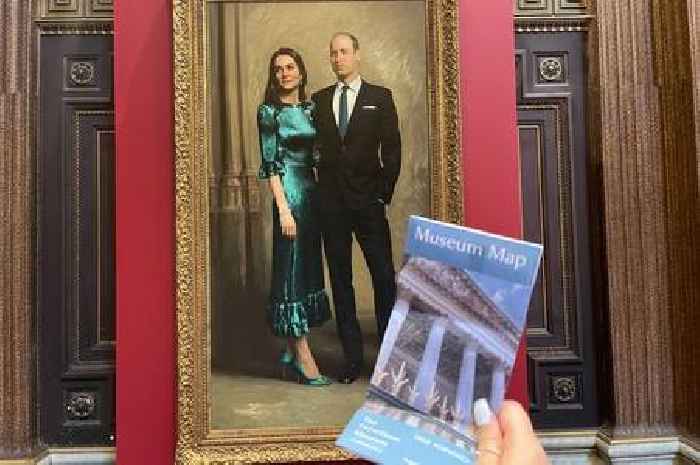 'I went to see Kate and William's portrait at the Fitzwilliam Museum and found it banished to a corner'