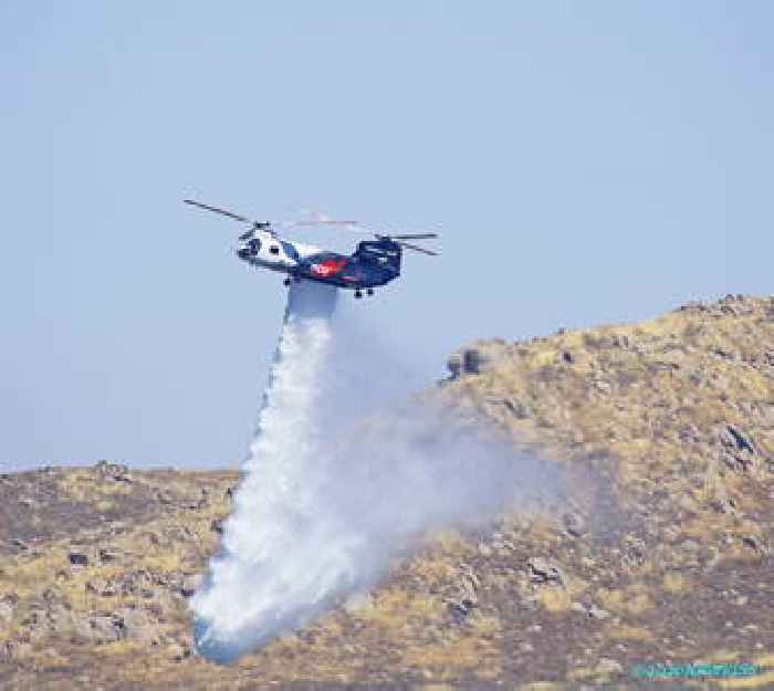 World’s Largest Helitanker Gears up for Another Hot Season in Southern California
