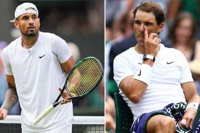 Rafael Nadal withdraws from Wimbledon as Nick Kyrgios gets bye to final