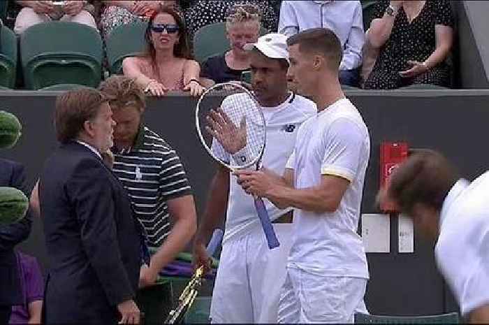 Wimbledon QF brought to halt as players launch protest and refuse to play mid-match