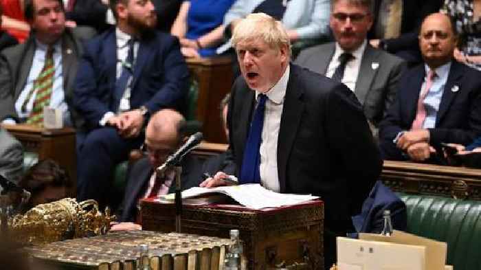 British Prime Minister Boris Johnson Battles To Hold His Job