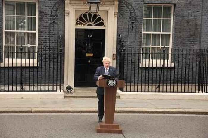 Boris Johnson resignation speech laden with bitterness against his party