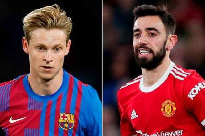 Frenkie De Jong's favourite number remains free at Man Utd as Fernandes gets new digits