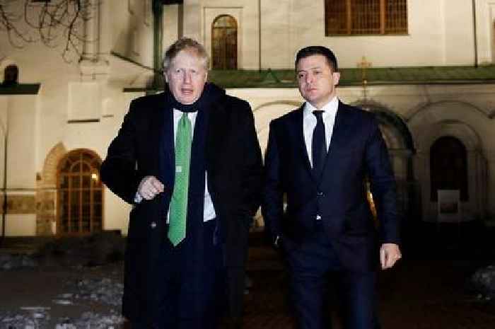 Zelensky: Boris Johnson supported us ‘from first day of Russia terror’