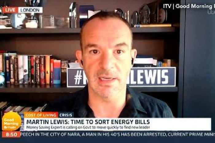 Martin Lewis warns of 'bleak winter' and says energy bills could hit 'over £3,000'