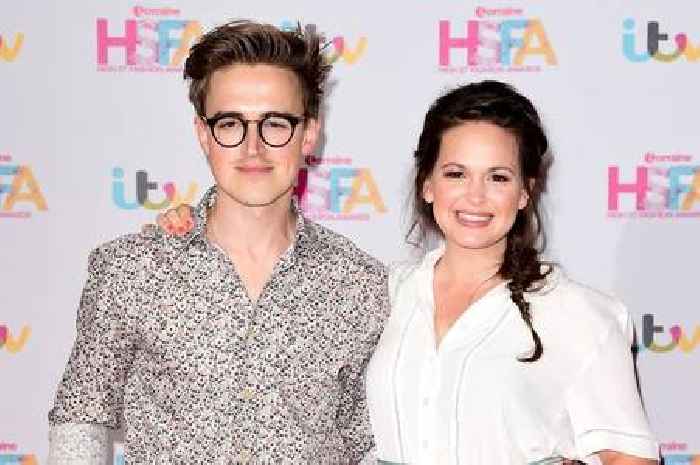 Giovanna and Tom Fletcher's son meets his namesake Buzz Lightyear at Disney Parks and is so happy he cries