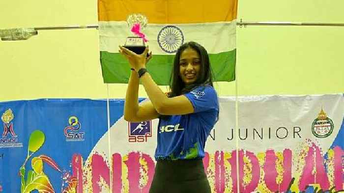 Tiana proud of her Asian junior squash bronze