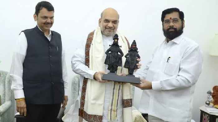 Shinde, Fadnavis meet Amit Shah, hold discussions on new Maharashtra government