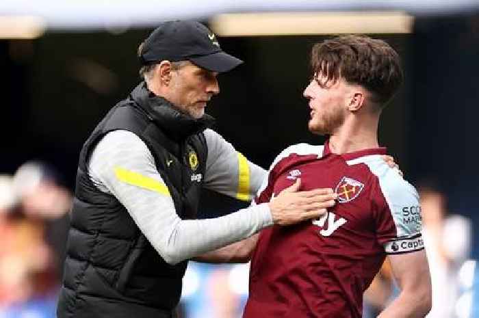 Thomas Tuchel given Declan Rice transfer stance amid £150million Chelsea and Man United talks