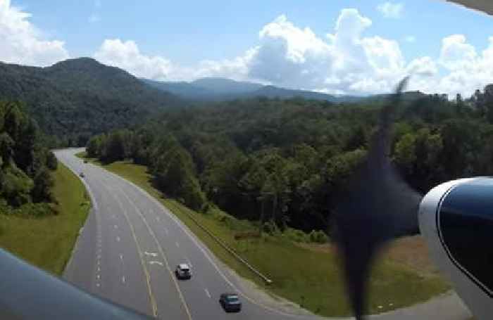 Plane Makes Emergency Landing on a North Carolina Highway, and the Pilot Deserves Applause