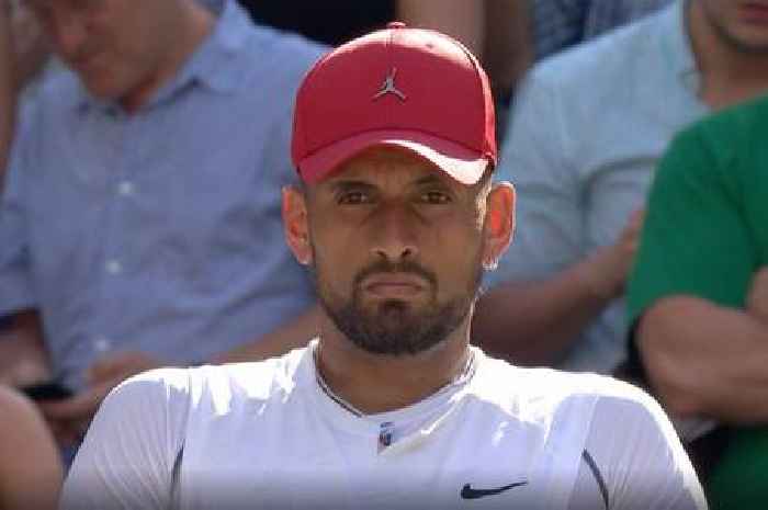 Nick Kyrgios breaks Wimbledon's clothing regulations one final time after loss to Djokovic