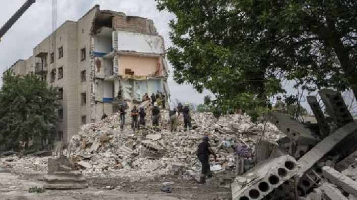 Ukraine: 15 Dead In Rocket Attack On Apartment Building