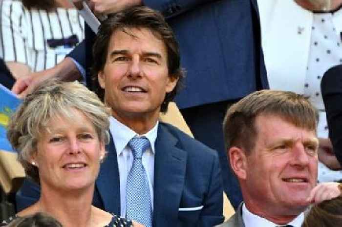 Wimbledon fans joke that Tom Cruise was 'drooling' over Kate Middleton during women's final