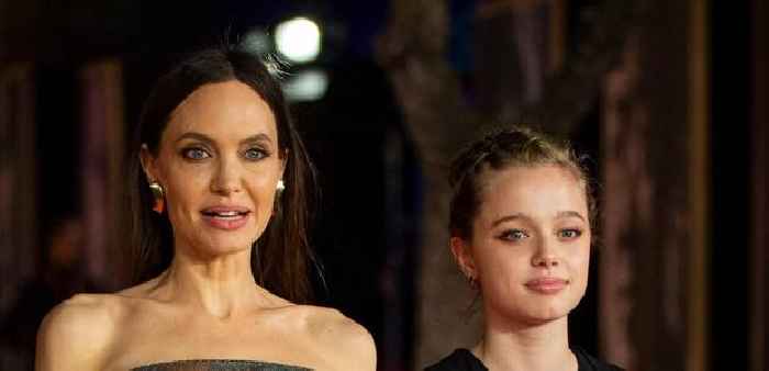 Angelina Jolie & Daughter Shiloh Attend Måneskin Concert In Rome