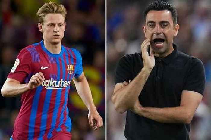 Frenkie de Jong and Xavi's relationship 'strained' as Barcelona push for Man Utd transfer