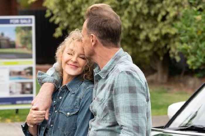 Kylie Minogue dons Charlene's overalls once more as first pics from Neighbours return are released
