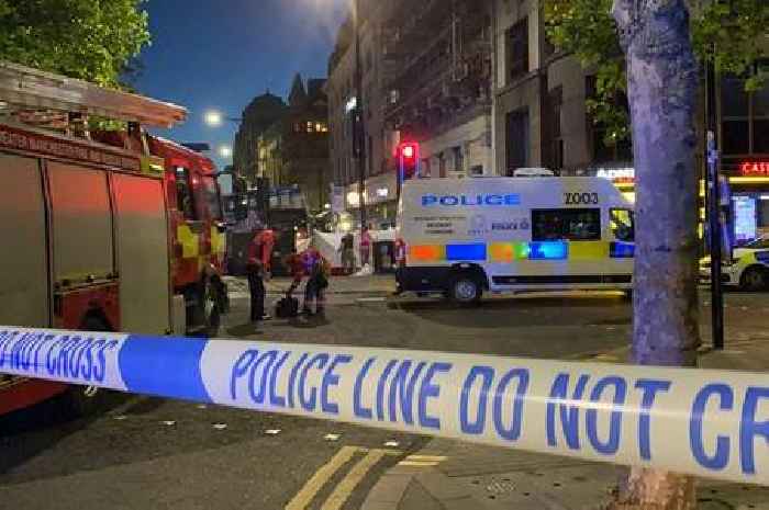 Piccadilly Gardens crash: Two seriously hurt after bus ploughs into pedestrians in Manchester