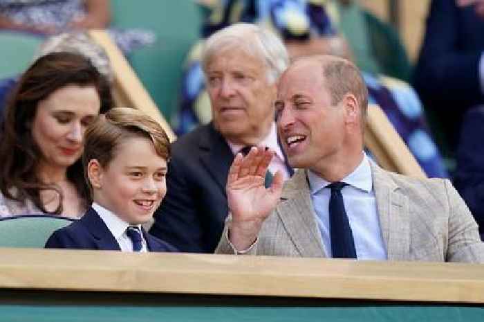 Prince George 'not impressed' with Nick Kyrgios Wimbledon antics