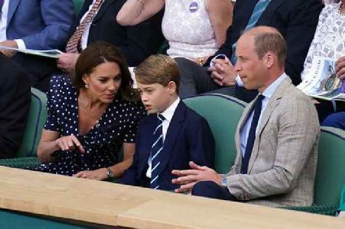 Prince William and Kate Middleton under fire as royal fans concerned for Prince George at Wimbledon
