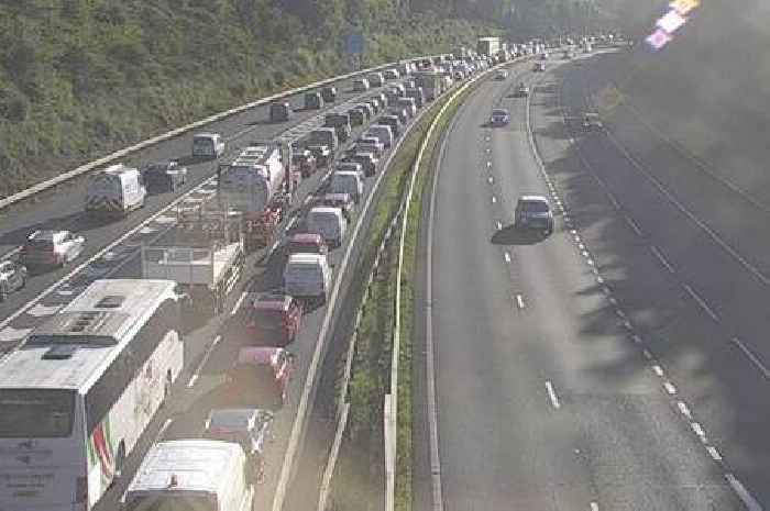 Live updates as crash shuts stretch of M4 near busy Cardiff junction