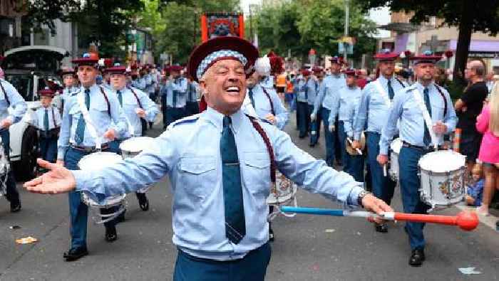 In pictures: The Twelfth parades across Northern Ireland as 18 demonstrations in full swing