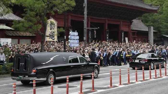 Japan Says Final Goodbye To Assassinated Former Leader Abe Shinzo