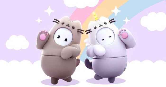 Pusheen the adorable cartoon cat arriving in Fall Guys this week