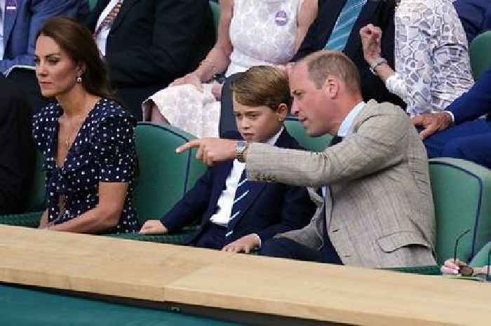 Prince George was made to wear suit at Wimbledon by mum Kate Middleton to prepare for future role