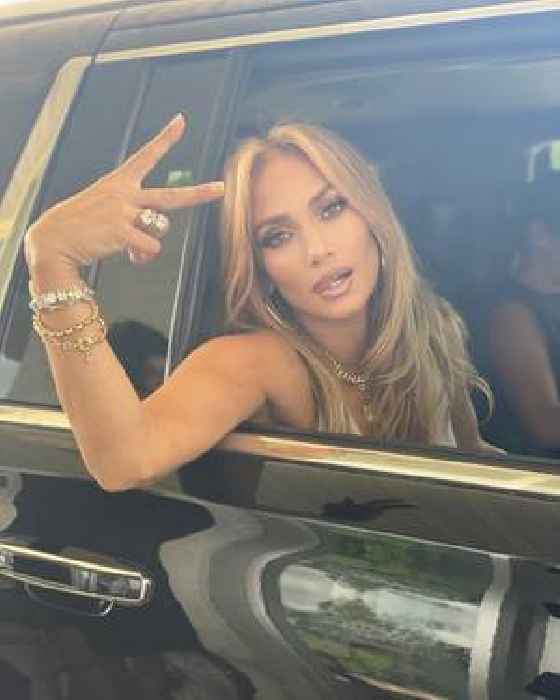 Jennifer Lopez Doesn't Mind Sitting Shotgun in a Rolls-Royce Ghost