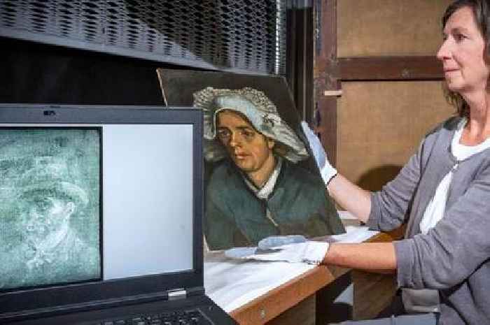 Hidden Van Gogh self-portrait discovered on reverse of peasant painting