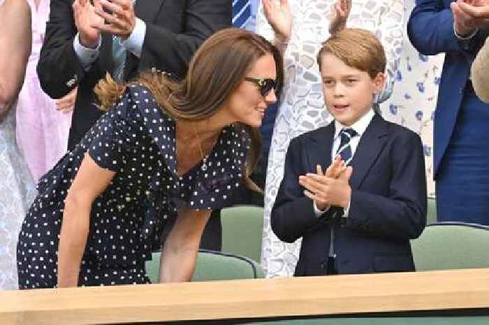 Prince George refused to follow dad William's advice at Wimbledon for sweet reason